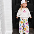 ÇİÇEK DESENLİ PİNTEREST TAKIM - Lilou's Kids Fashion