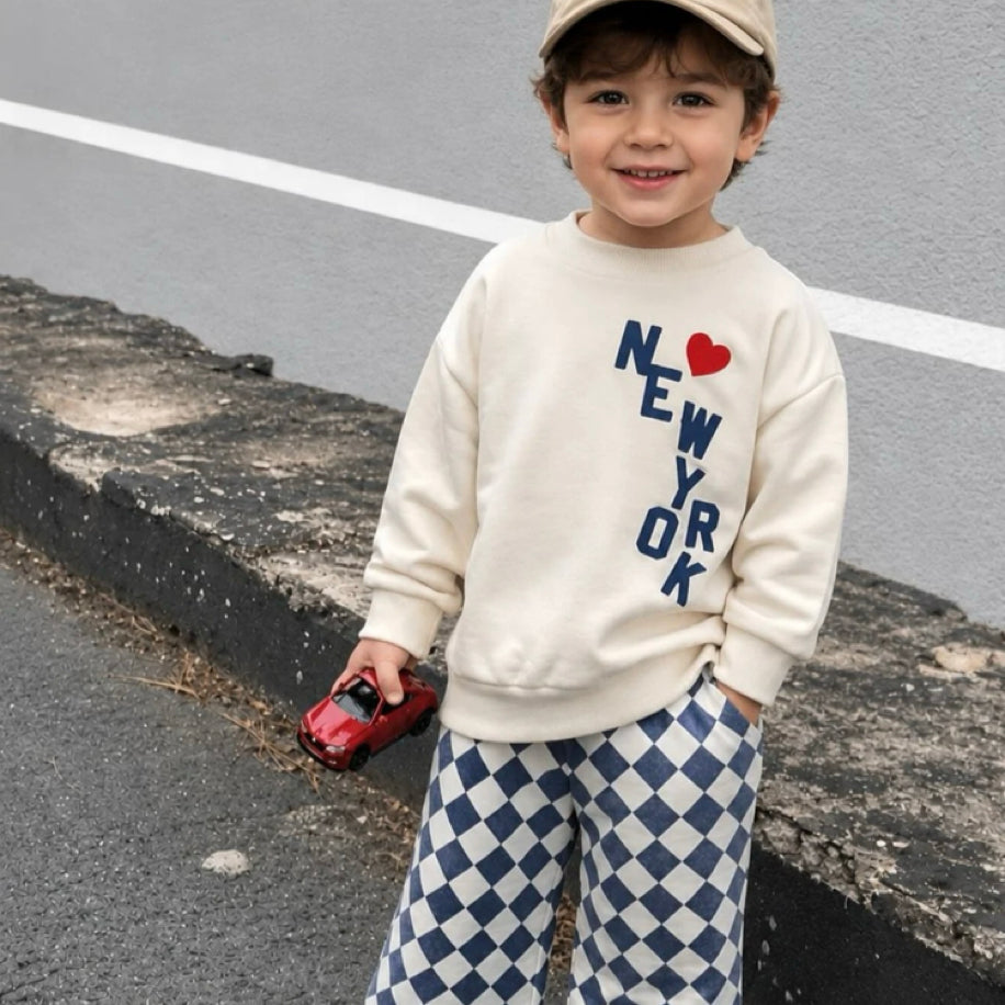 NEWYORK UNİSEX TAKIM - Lilou's Kids Fashion