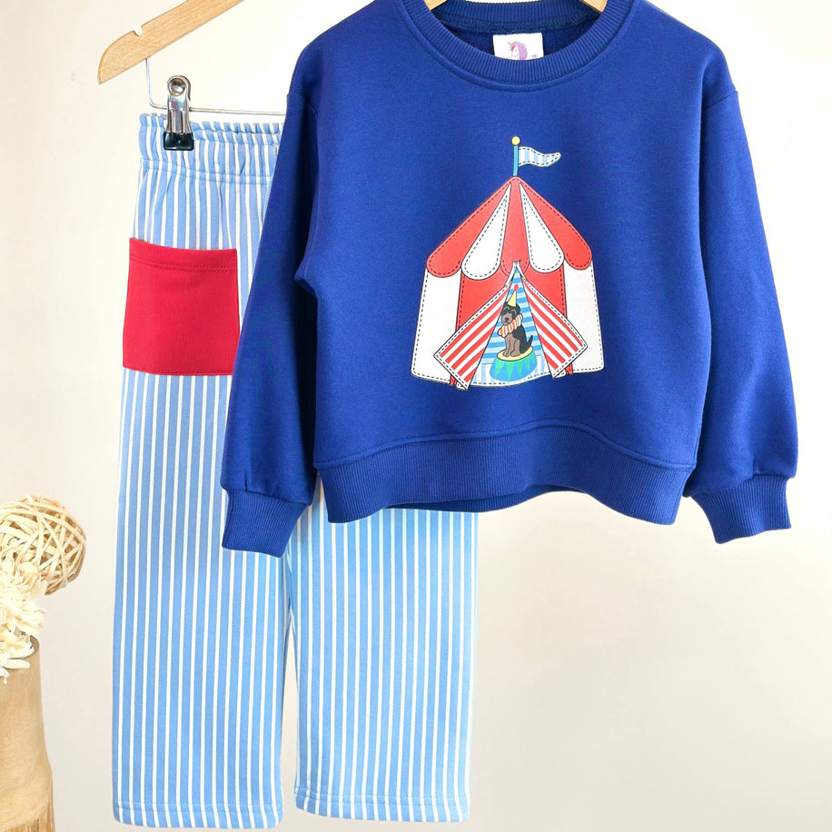 UNİCORN BLUE CİRCUS - Lilou's Kids Fashion