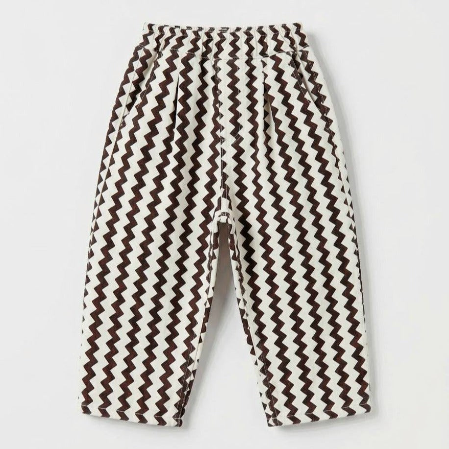 LA'CİEL PİNTEREST ÇİZGİLİ BALLOON JEANS - Lilou's Kids Fashion