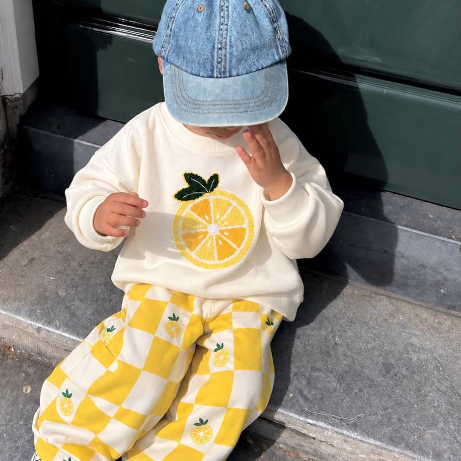 PUNCH İŞLEMELİ LİMON - Lilou's Kids Fashion