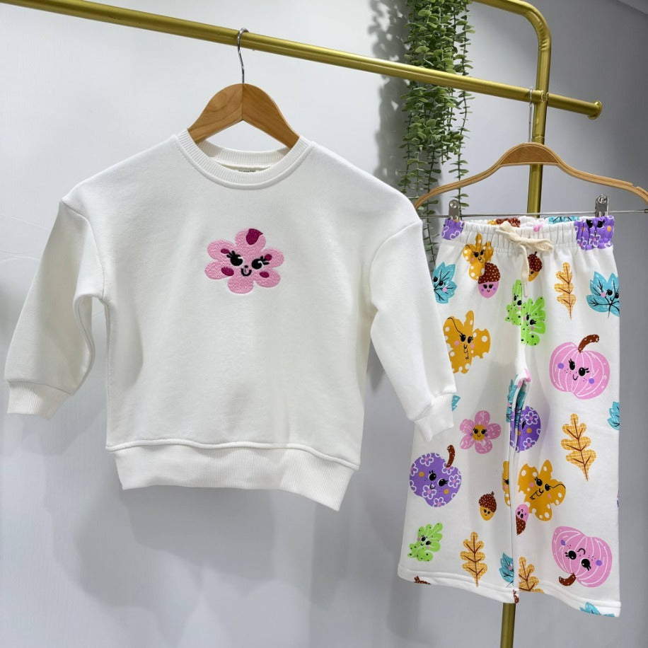 ÇİÇEK DESENLİ PİNTEREST TAKIM - Lilou's Kids Fashion