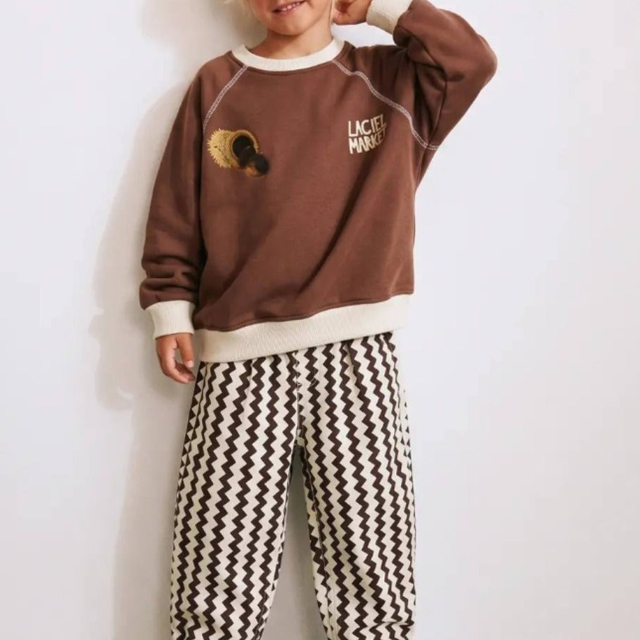 LA'CİEL PİNTEREST ÇİZGİLİ BALLOON JEANS - Lilou's Kids Fashion