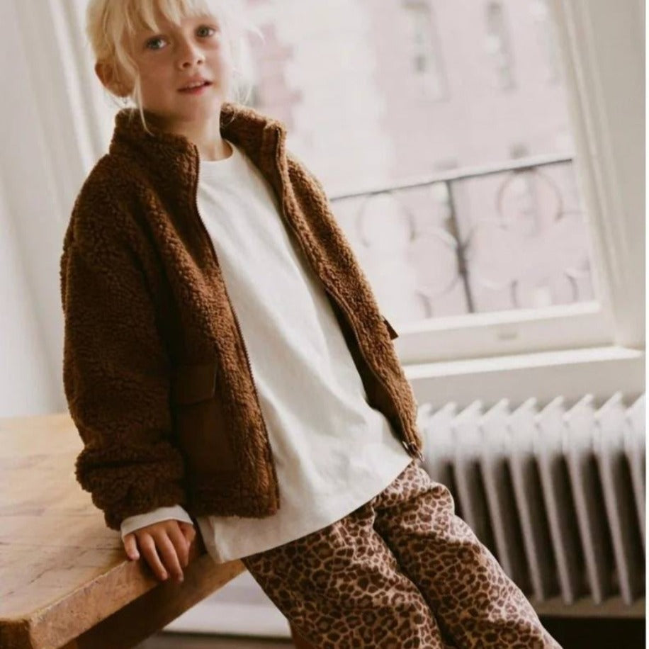 LA'CİEL PARİS LEOPAR BALLOON JEANS - Lilou's Kids Fashion